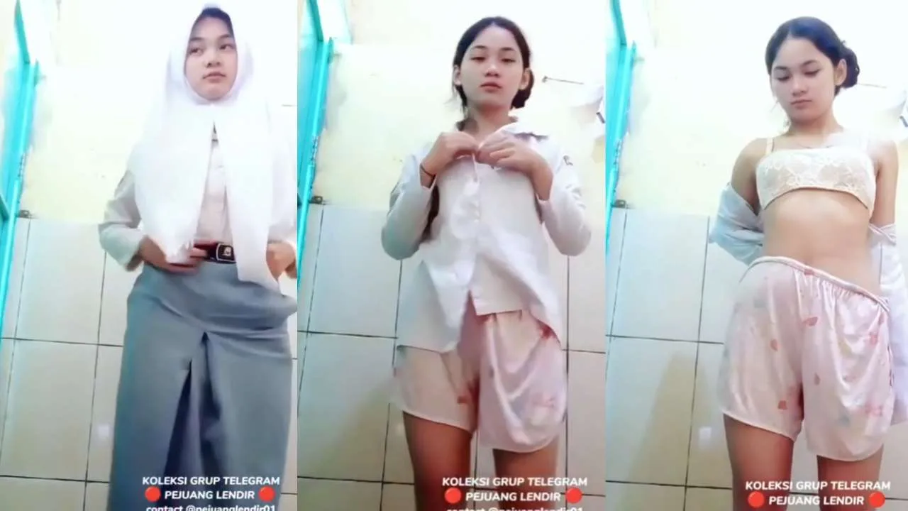 Bokep SMA Pulang Sekolah Langsung Colmek di Kamar Mandi