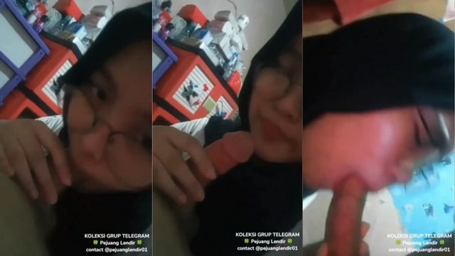 Bokep SMP ABG Jilbab Mesum Suka Nyepong Kontol