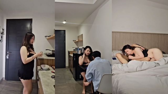 Bokep Indo Miss Mutiara Ngewe Pake Lingerie Hitam